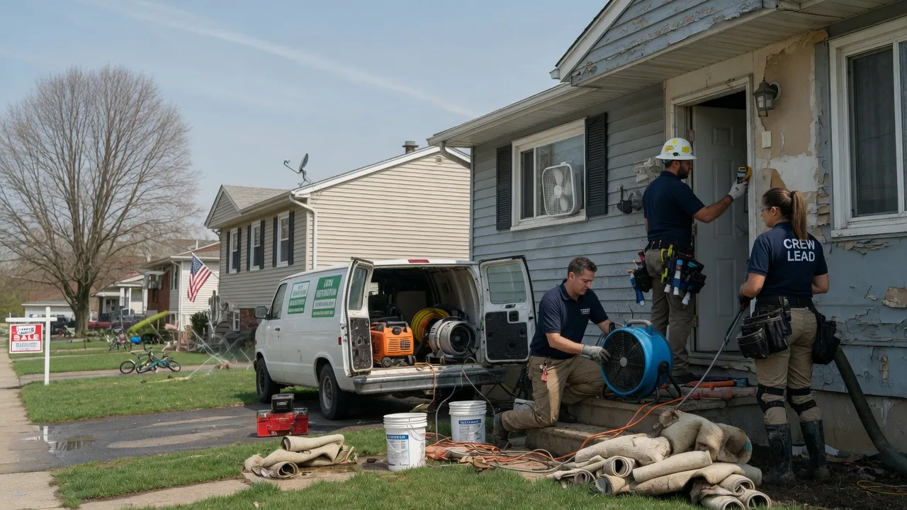 Flood Cleanup in Elk Mound, WI near me