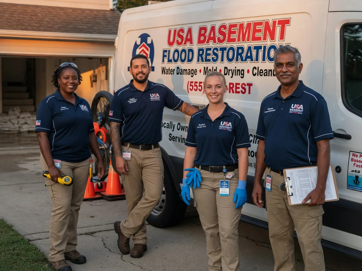 Basement Flood Cleanup company in Elk Mound, WI