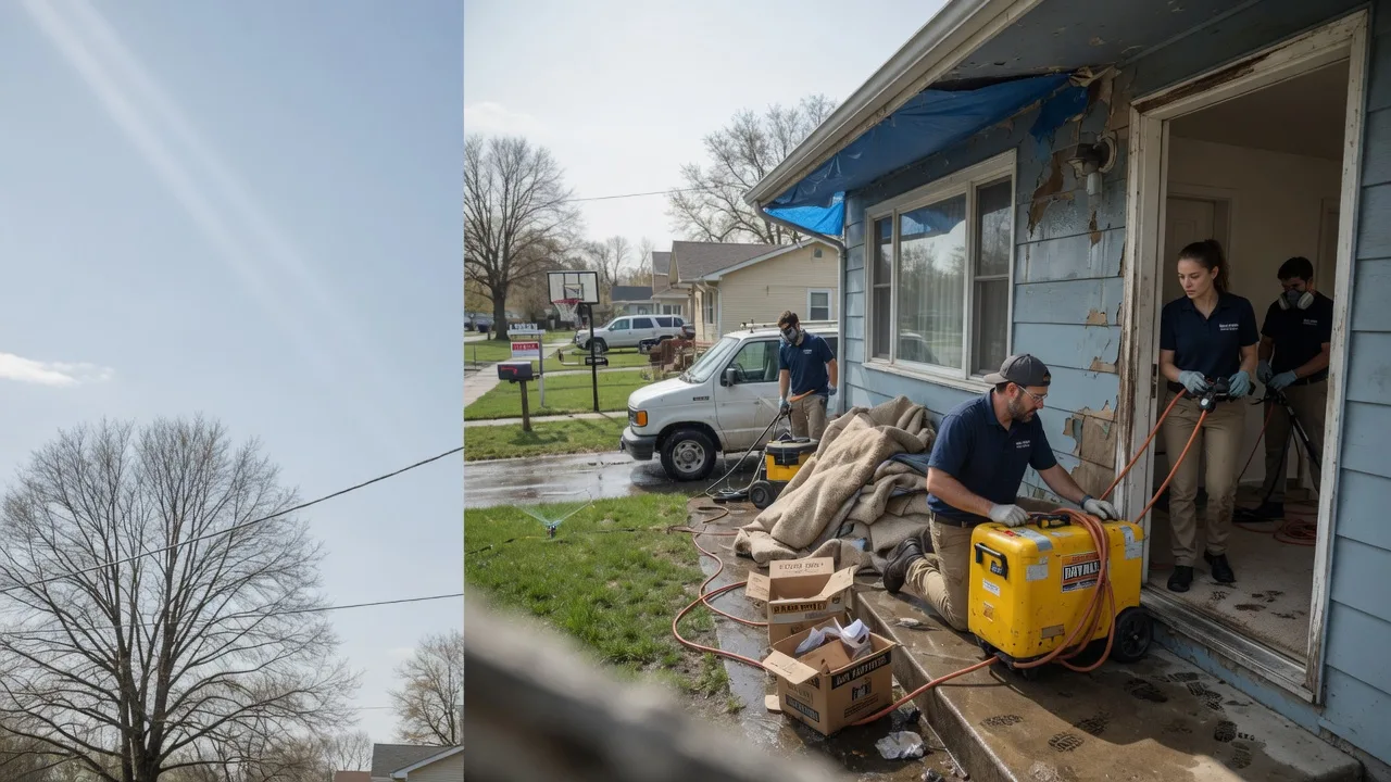 Basement Flood Cleanup in Elk Mound, WI near me
